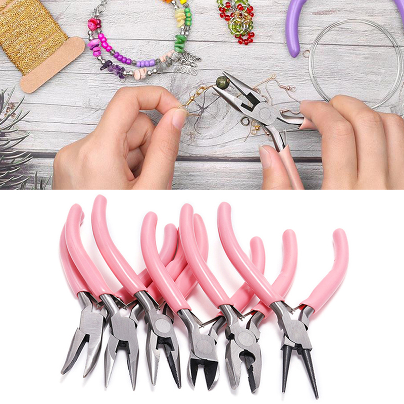 Jewelry Making Round Nose Pliers - Mini szczypce tnące boczne okrągłe wygięte