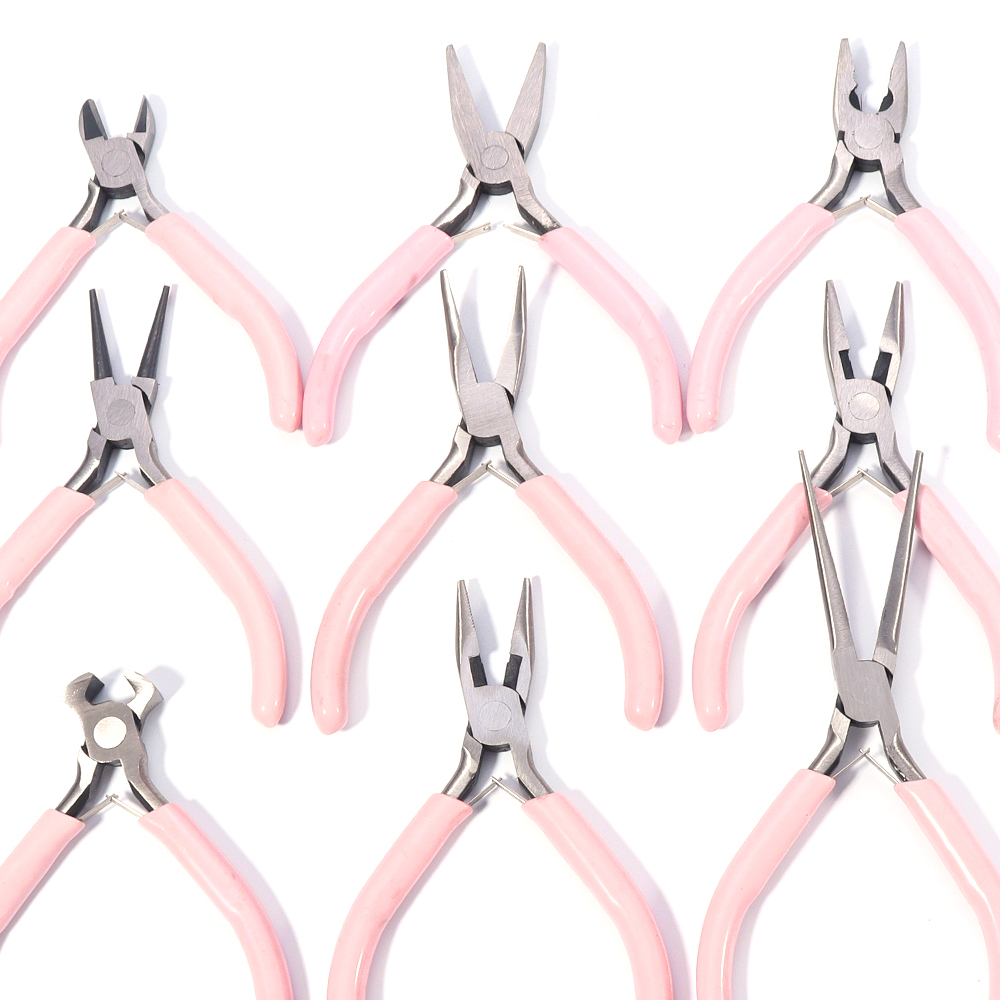 Jewelry Making Pliers - 1 szt. Urocze różowe szczypce do