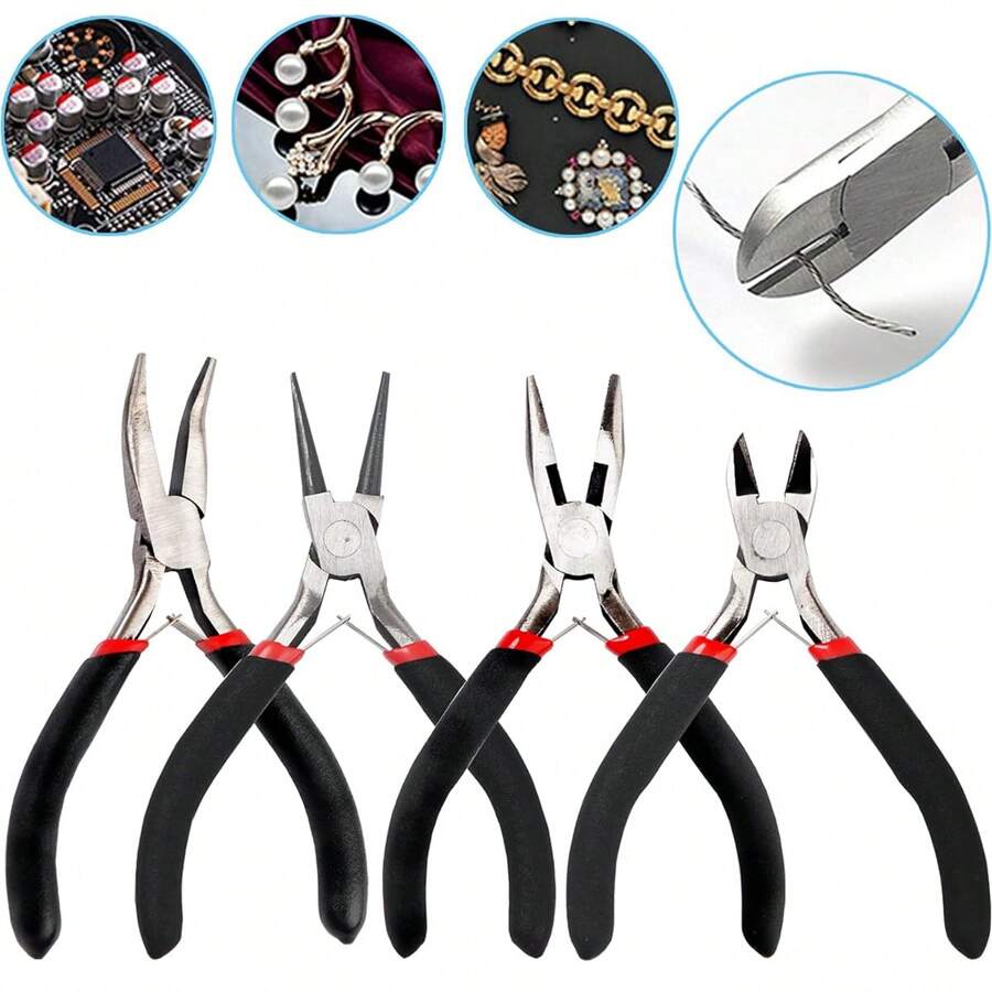 Jewelry Making Round Nose Pliers - Zestaw narzędzi do wyrobu biżuterii 3/5/6