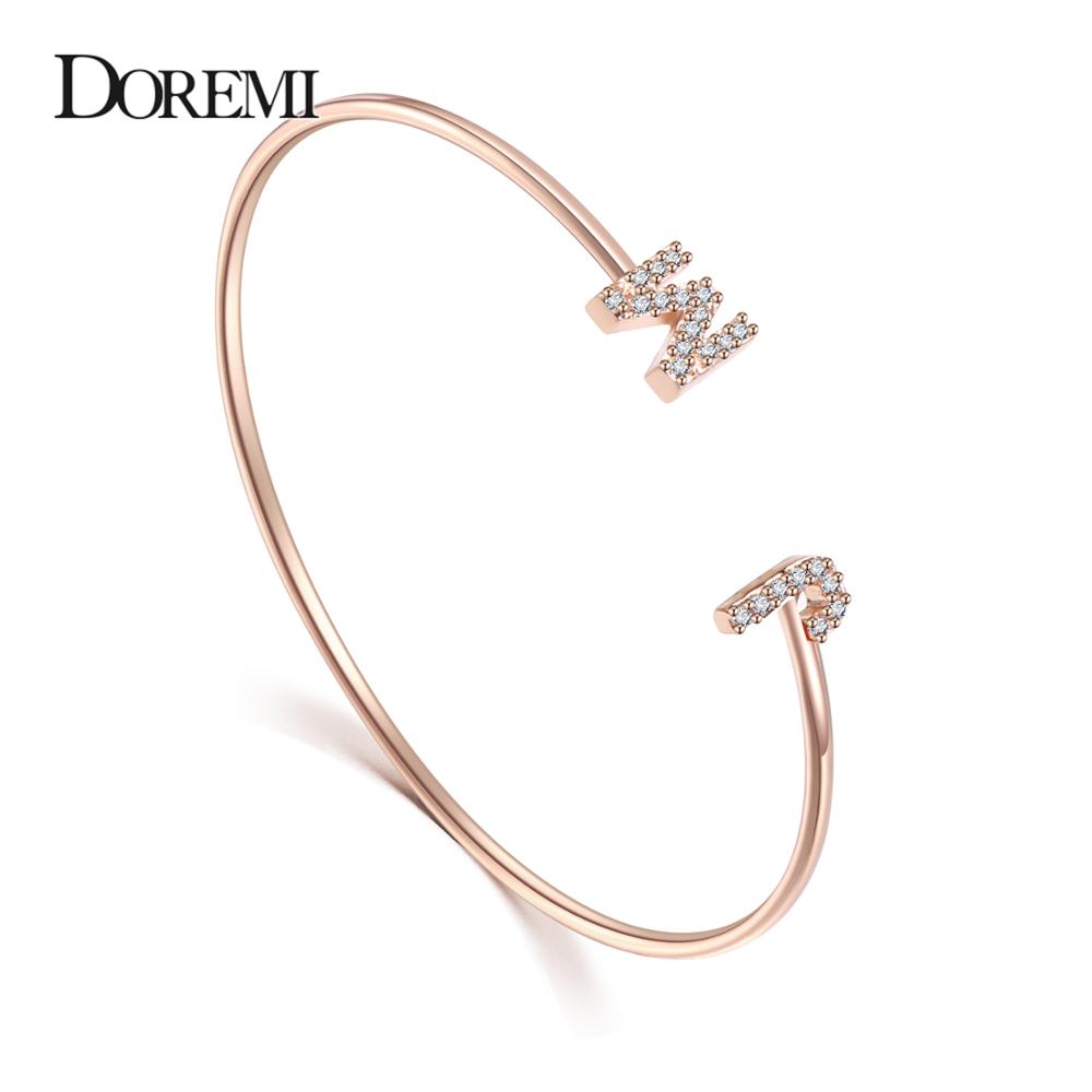 Jewelry Making For Kids - DOREMI Niestandardowa bransoletka z literami Bransoletka