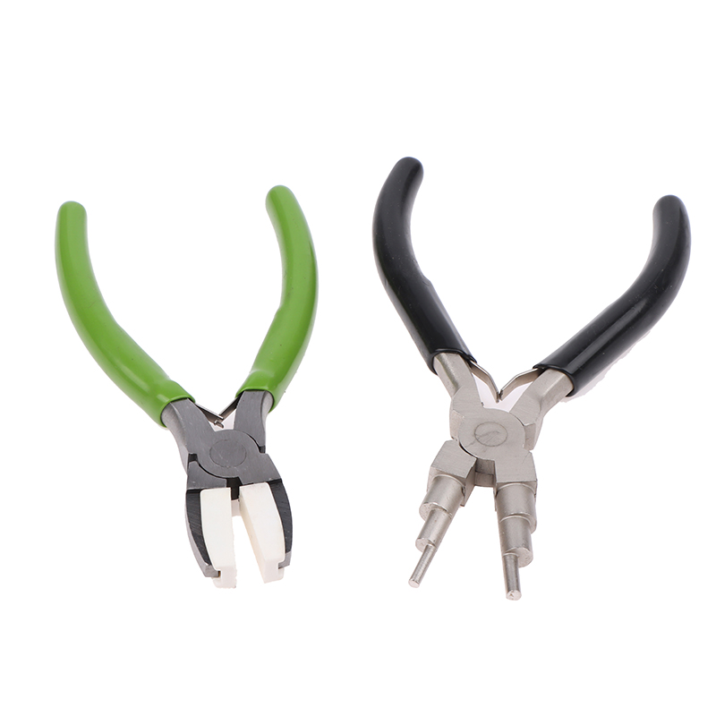 Zielone płaskie szczypce z wyd – Jewelry Making Round Nose Pliers recenzja i cena