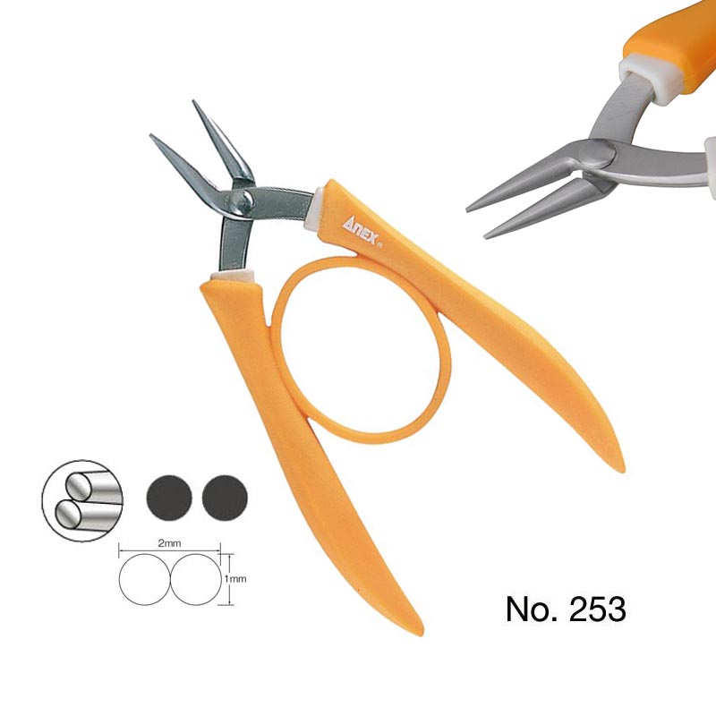 ANEX 253 Szczypce okrągłe z po – Jewelry Making Round Nose Pliers recenzja i cena