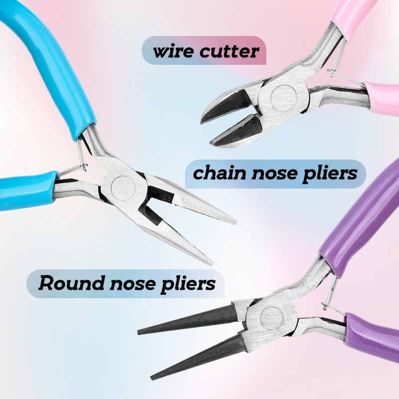 Zestaw 3 mini szczypiec jubile – Jewelry Making Round Nose Pliers recenzja i cena