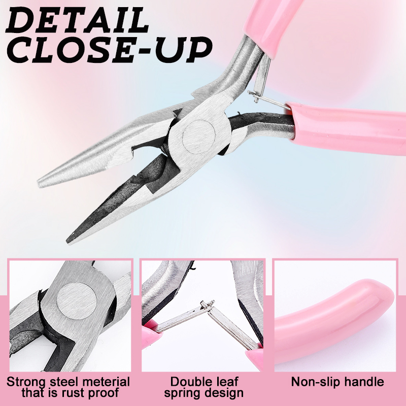 Zestaw 3 mini szczypiec jubile – Jewelry Making Round Nose Pliers recenzja i cena