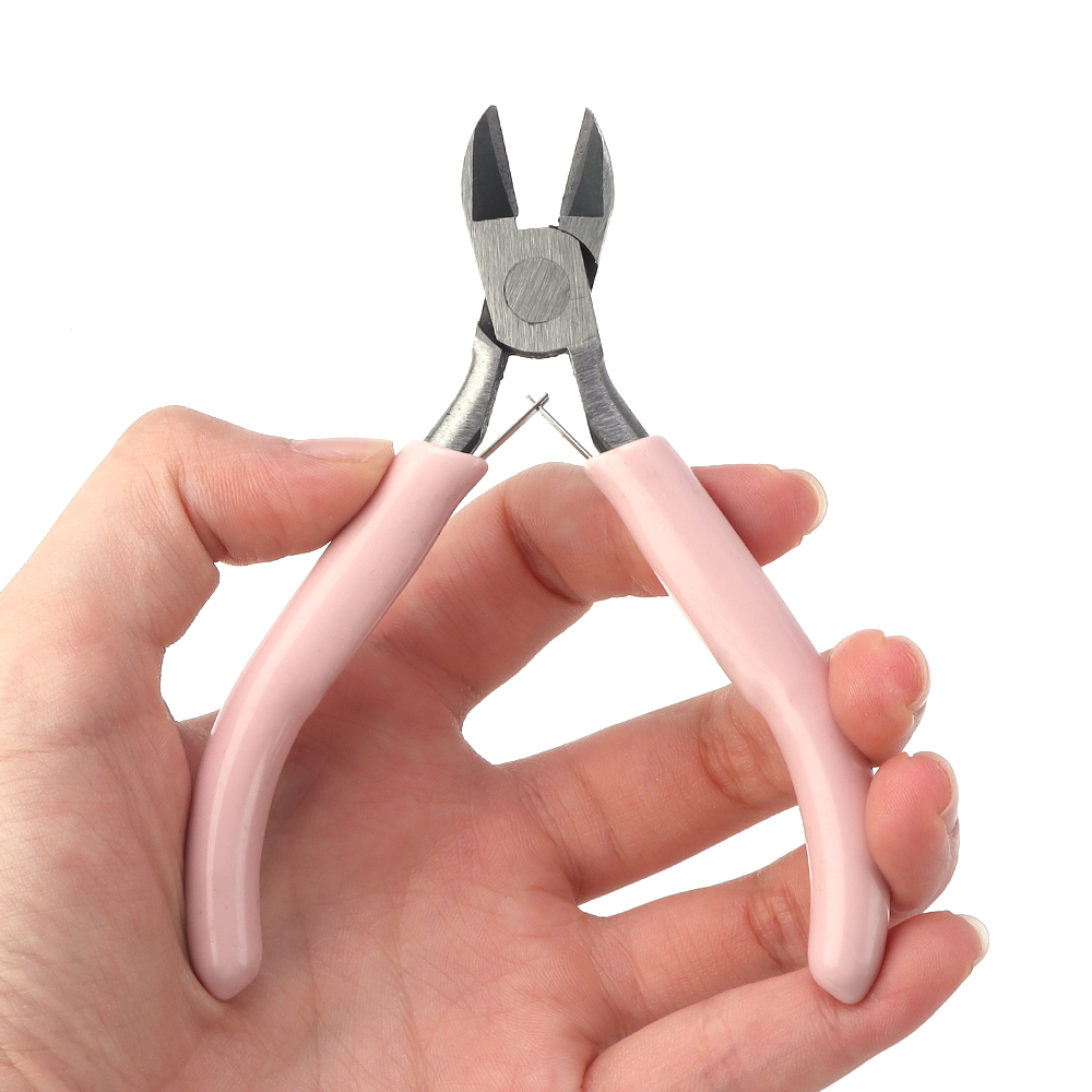 1 szt. Urocze różowe szczypce  – Jewelry Making Pliers recenzja i cena