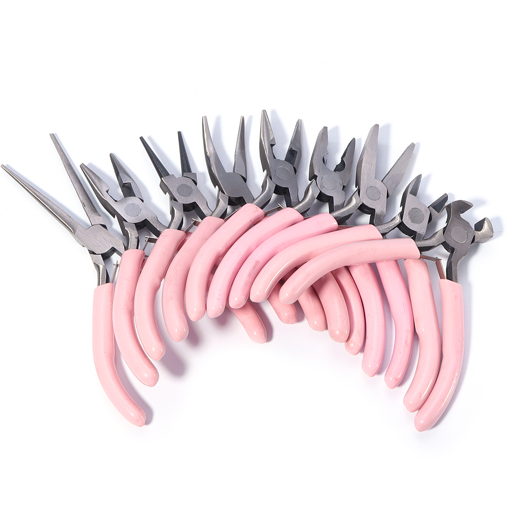 1 szt. Urocze różowe szczypce  – Jewelry Making Pliers recenzja i cena