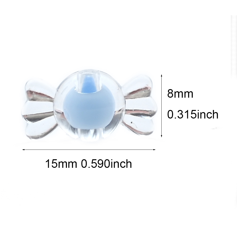 15x8mm przezroczyste koraliki  – Jewelry Making For Kids recenzja i cena
