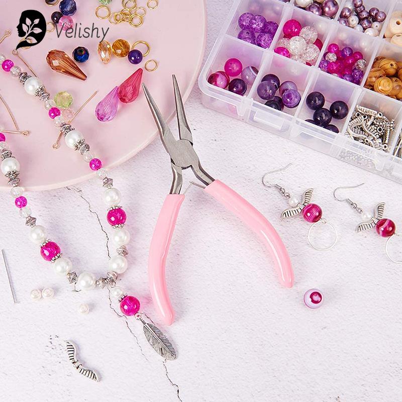 1PC Mini szczypce ukośne okrąg – Jewelry Making Round Nose Pliers recenzja i cena