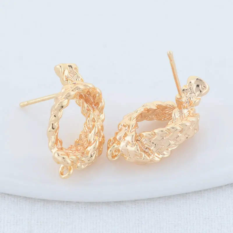 12.5*23MM 14K pozłacane mosięż – Jewelry Making Set recenzja i cena