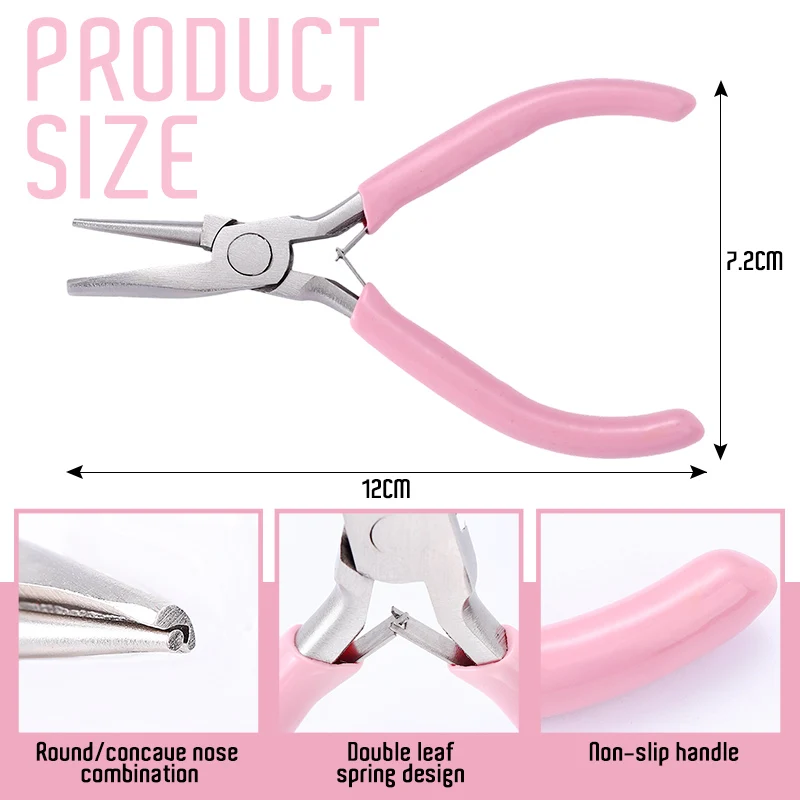 1 szt. Różowe narzędzie do gię – Jewelry Making Pliers recenzja i cena